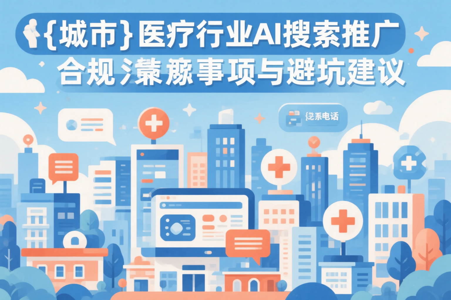 辽源医疗行业AI搜索推广合规注意事项与避坑建议