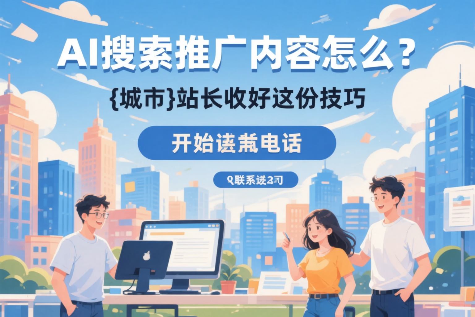 AI搜索推广内容怎么写？辽源站长收好这份技巧