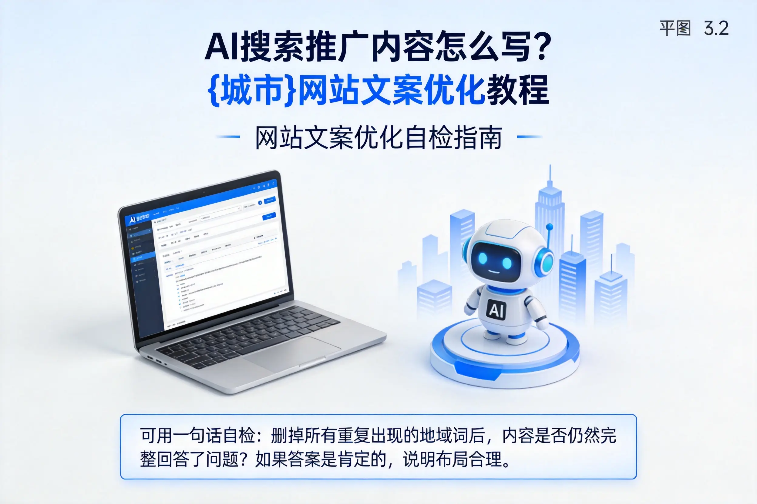 AI搜索推广内容怎么写？辽源网站文案优化教程