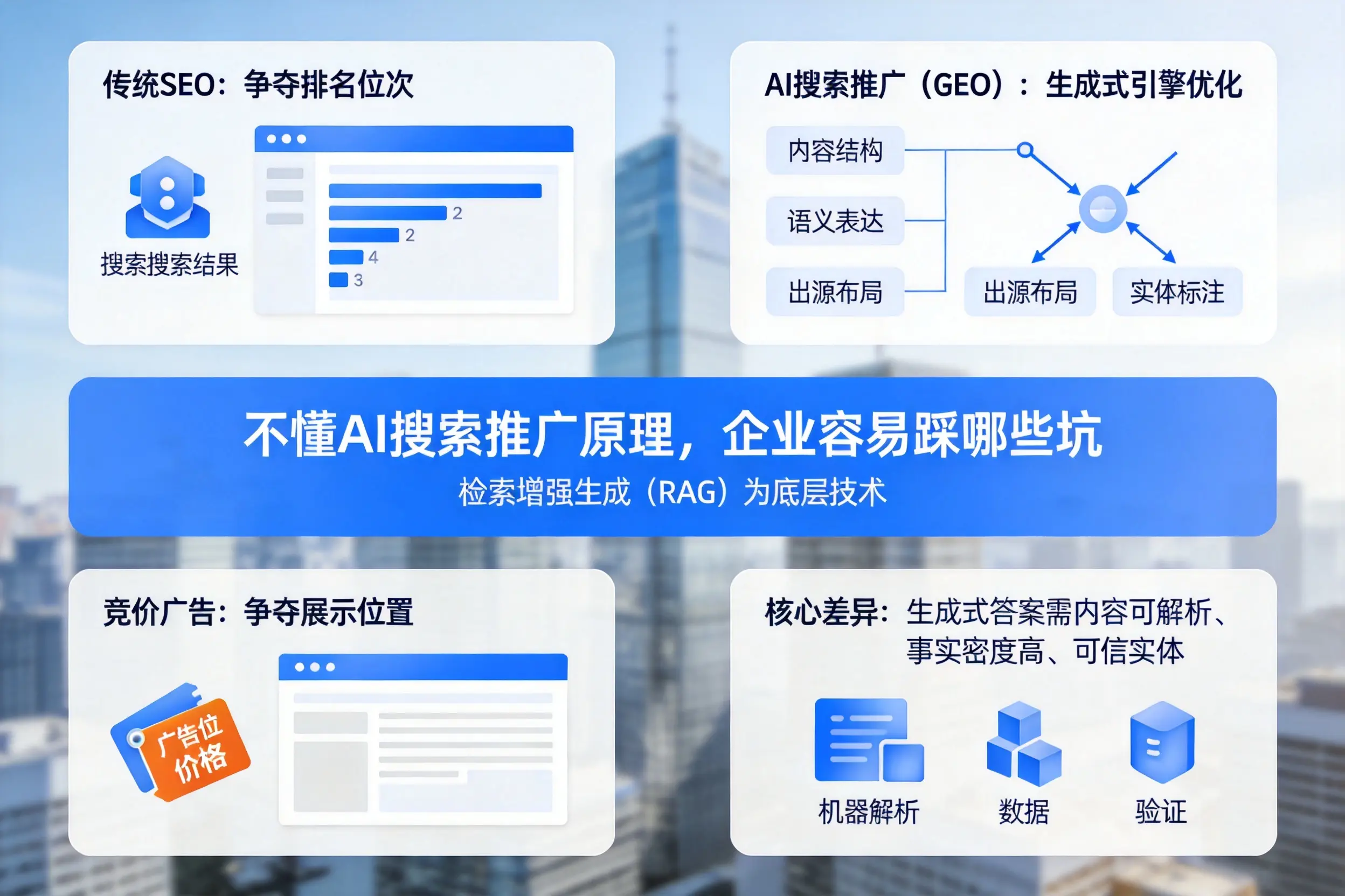 不懂AI搜索推广原理，辽源企业容易踩哪些坑