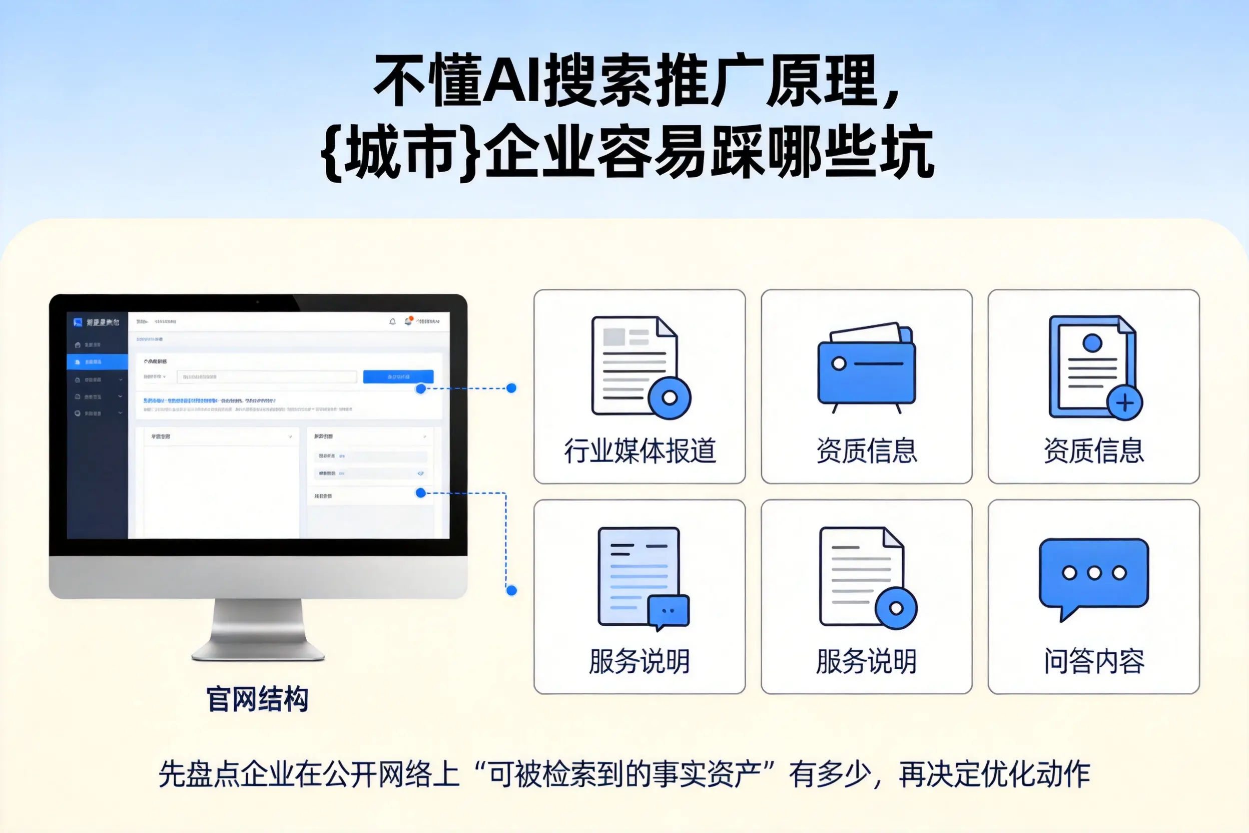 不懂AI搜索推广原理，辽源企业容易踩哪些坑