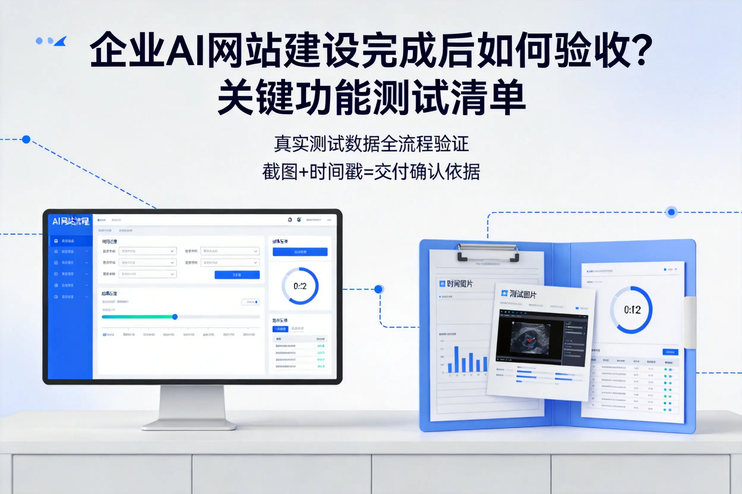 辽源企业AI网站建设完成后如何验收?关键功能测试清单