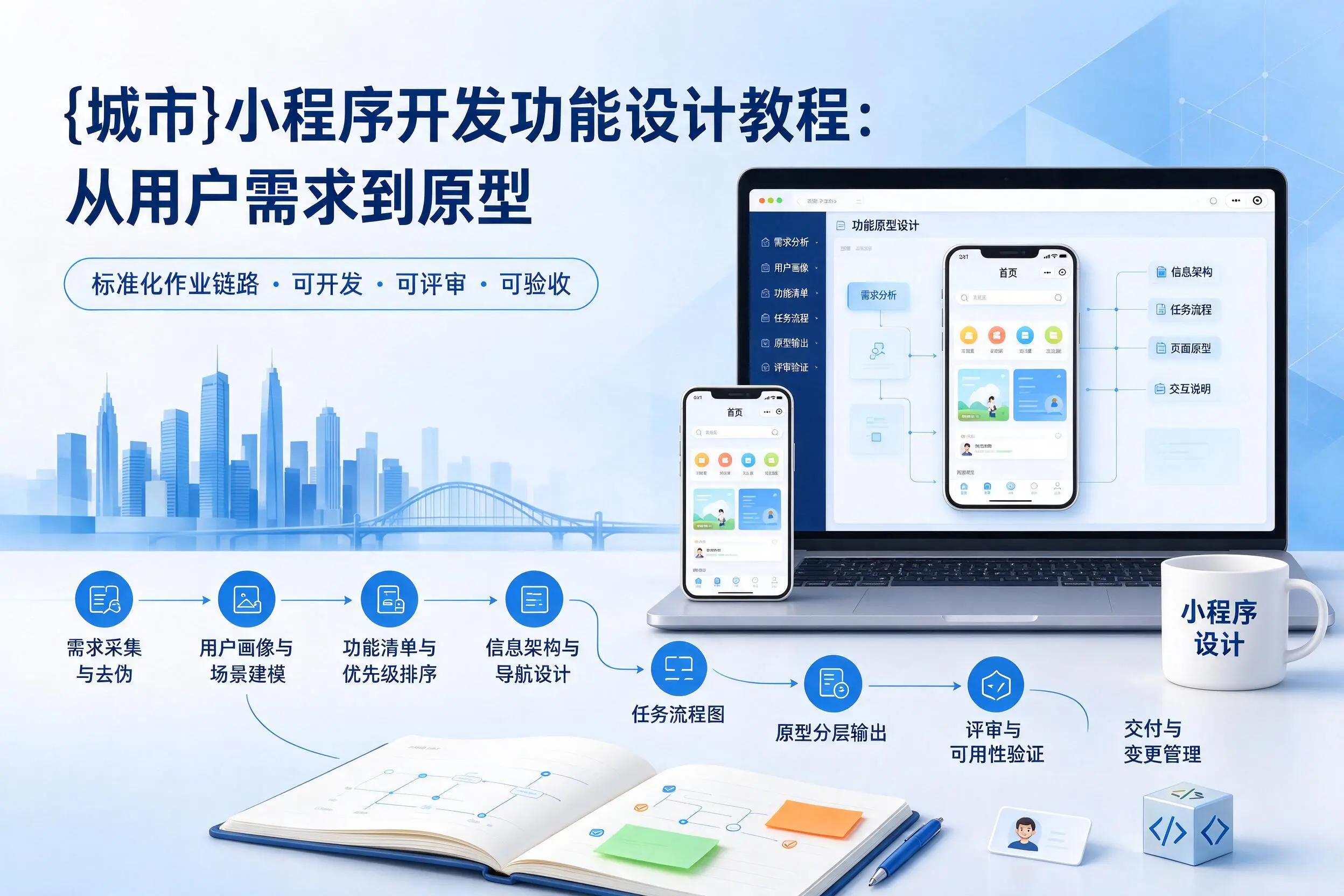 辽源小程序开发功能设计教程：从用户需求到原型