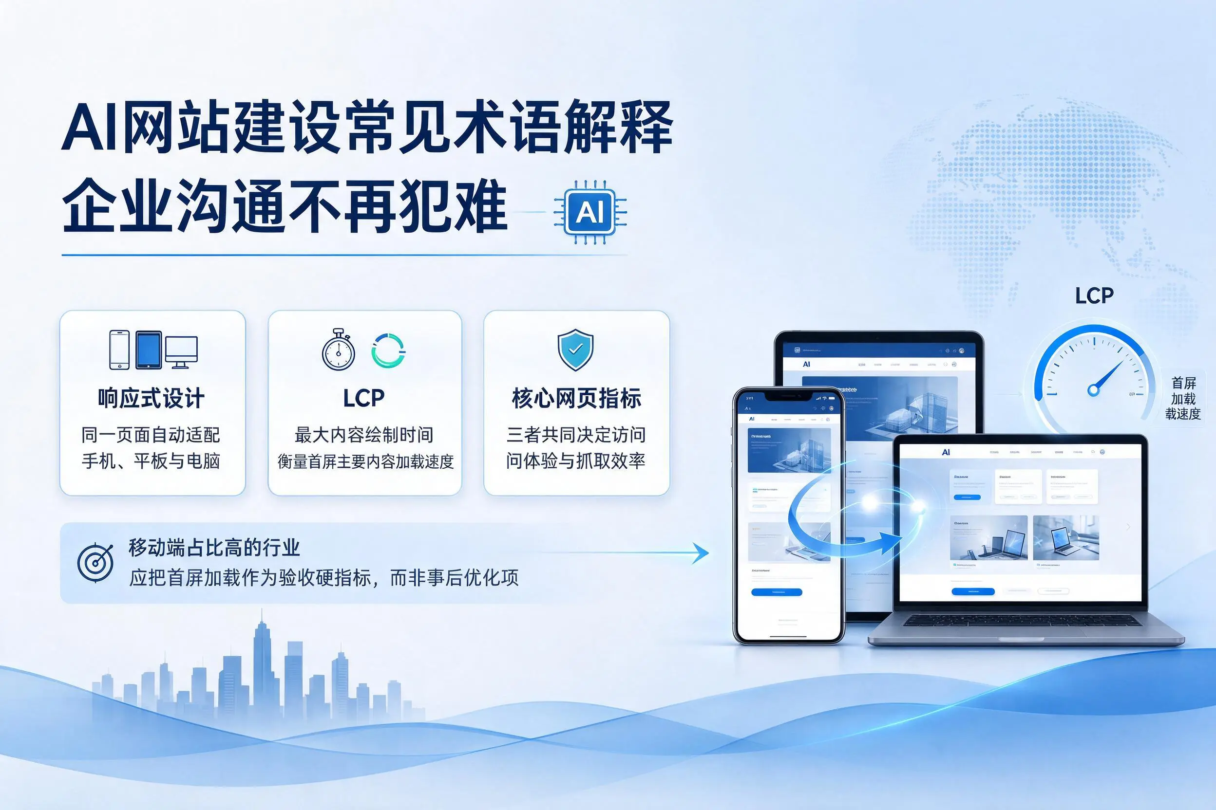 AI网站建设常见术语解释,辽源企业沟通不再犯难